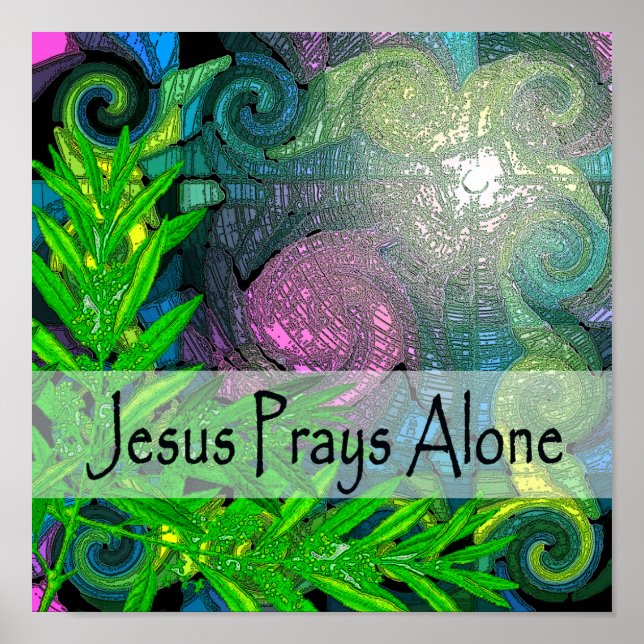 Bahnhöfe des Kreuzes 1 Poster (Vorne)