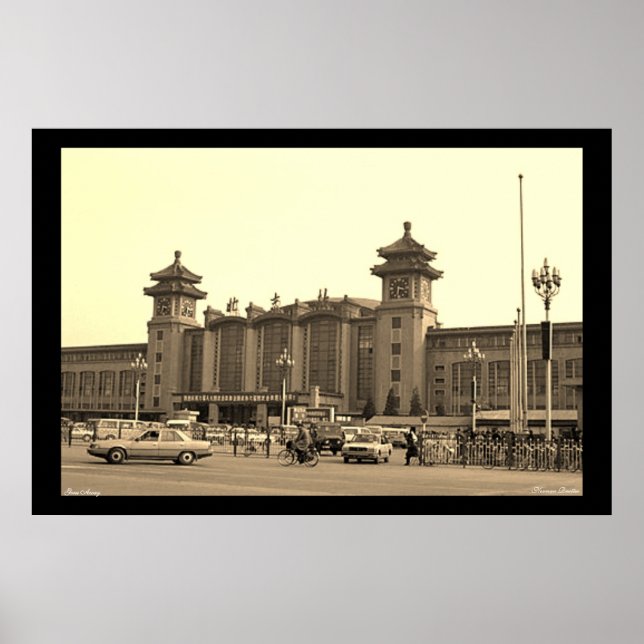 Bahnhofplakat Poster (Vorne)