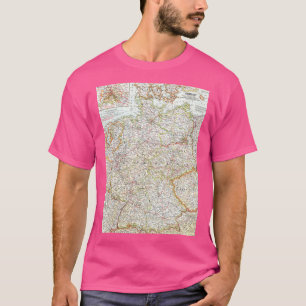Bahnkarte Deutschland 16k T-Shirt