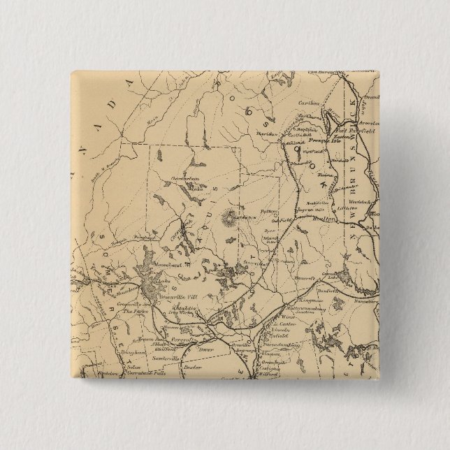 Bahnplan von Maine Button (Vorderseite)