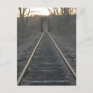 Bahnspuren Postkarte