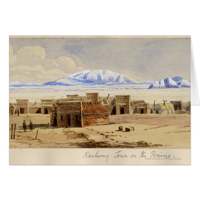 Bahnstadt auf dem Grasland (Vorderseite (Horizontal))