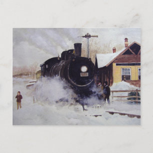 Bahnstation Nordfreiheit - Postkarte