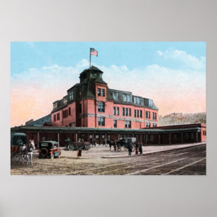 Bahnstation Pittsburghs Pennsylvania Poster