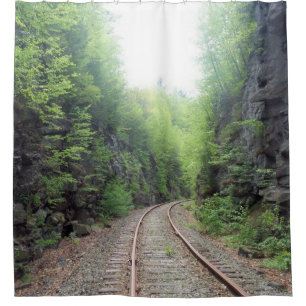 Bahnstrecke-Duschvorhang Duschvorhang