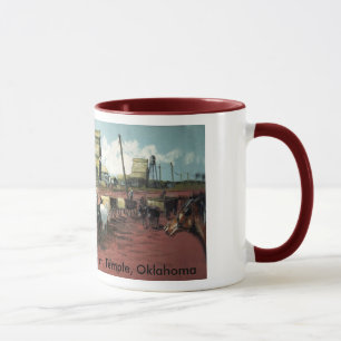 Bahnstrecke-Wandgemälde 1910 Tasse