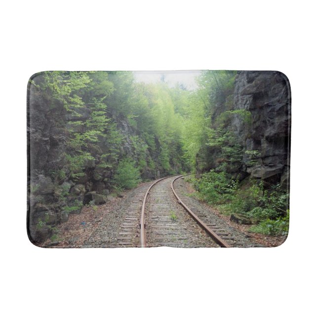 Bahntrassen Badematte (Vorderseite)