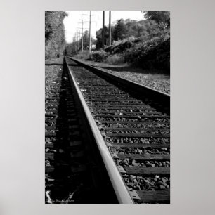 Bahntrassen drucken poster