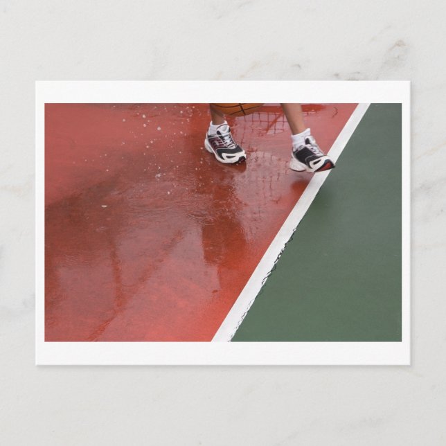 Bahnübergang Postkarte (Vorderseite)