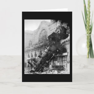 Bahnwrack Montparnasse, Desaster Karte