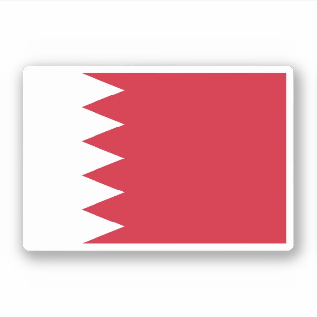 Bahrain Aufkleber (Vorderseite)