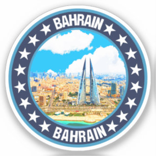 Bahrain Aufkleber