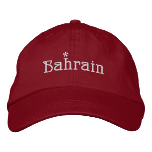 Bahrain bestickte Baseballkappe