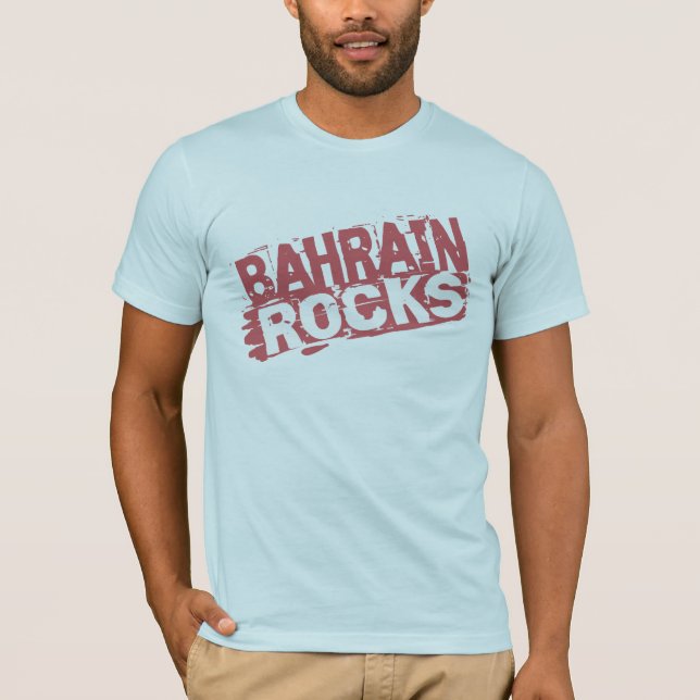 Bahrain-Felsen T-Shirt (Vorderseite)