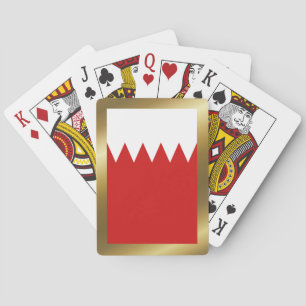 Bahrain Flag Spielkarten