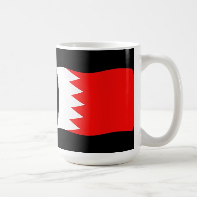 Bahrain Flag Tasse (Rechts)