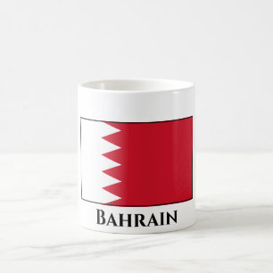 Bahrain-Flagge Kaffeetasse