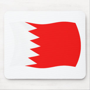 Bahrain-Flagge-Mauspad Mousepad