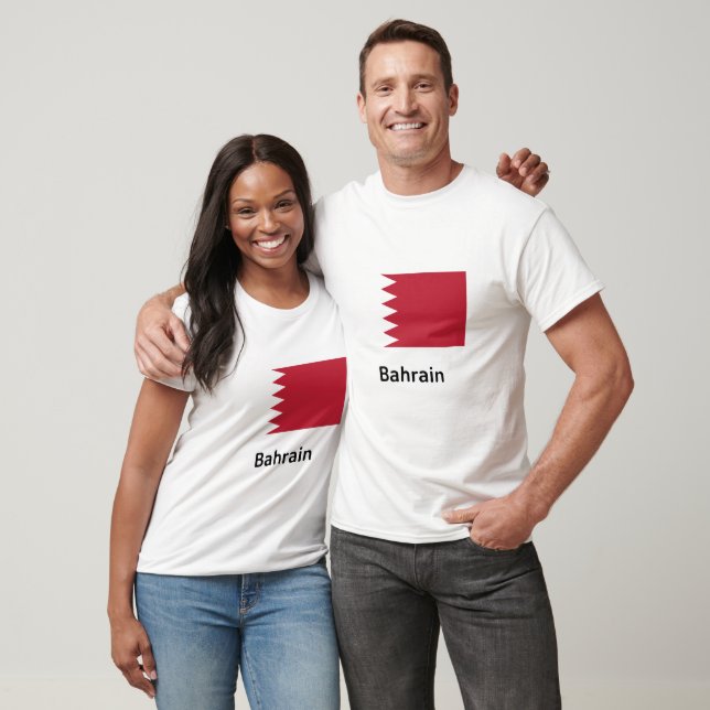 Bahrain-Flagge T-Shirt (Unisex)