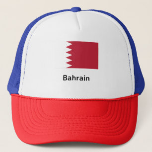Bahrain-Flagge Truckerkappe