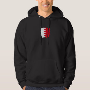 Bahrain Stolz Bahrainische Flagge Hoodie