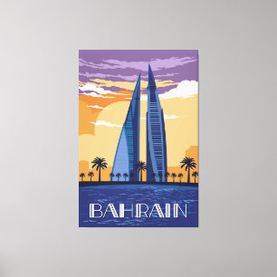 Bahrain World Trade Center Leinwanddruck