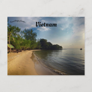 Bai Dai Beach Phu Quoc Vietnam Postkarte