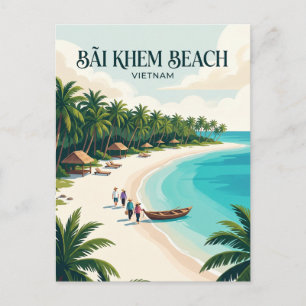 Bãi Khem Strand Vietnam Postkarte