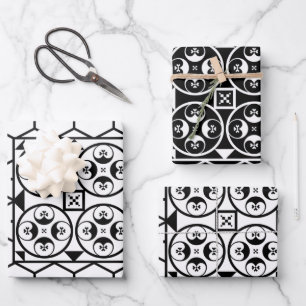 Baia Ancient Roman Mosaic - Muster Geschenkpapier Set