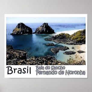 Baia Do Sancho - Brasilien - Poster
