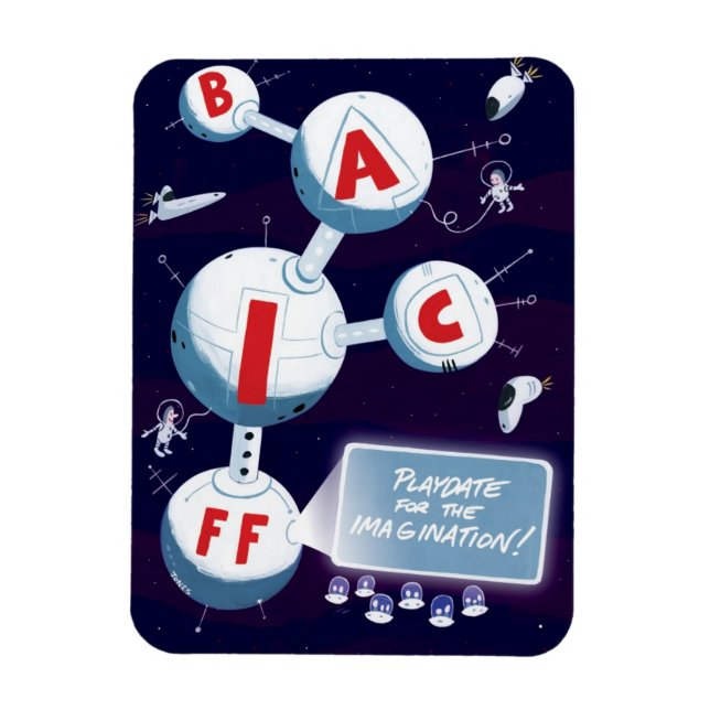 BAICFF Poster 2014 Magnet (Vertikal)