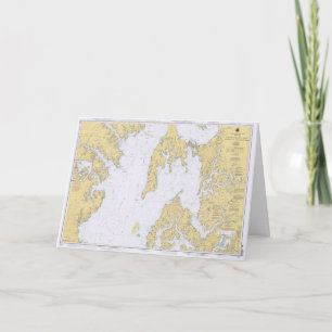 Baie de chesapeake de _de carte de