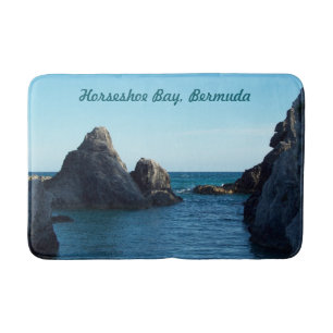 Baie du fer à cheval, tapis de bain Bermudes