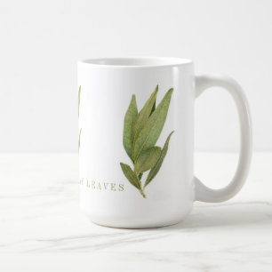 BAIE FRAÎCHE FEUILLES Tall White Mug