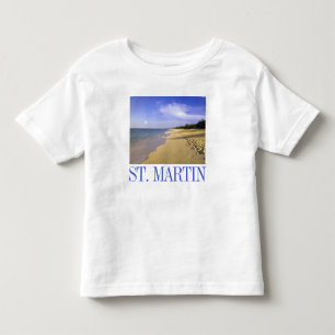 Baie Longue Long Bay Beach, St. Martin Kleinkind T-shirt