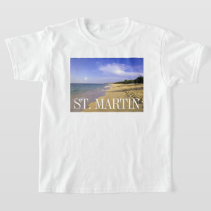 Baie Longue Long Bay Strand, St. Martin T-Shirt