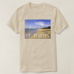 Baie Longue Long Bay Strand, St. Martin T-Shirt