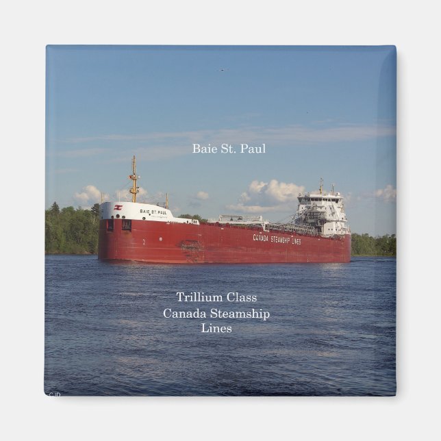 Baie St. Paul magnet (Vorne)