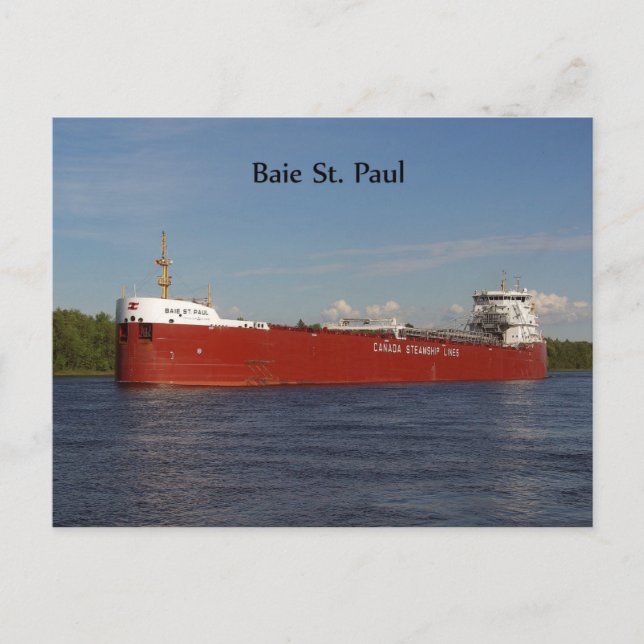 Baie St. Paul Postcard Postkarte (Vorderseite)