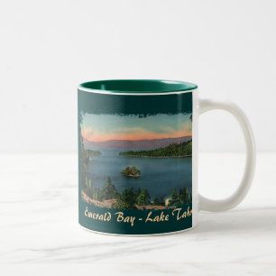 Baie verte - tasse de café du lac Tahoe