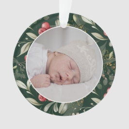 Baies vertes traditionnelles de Noël Photo