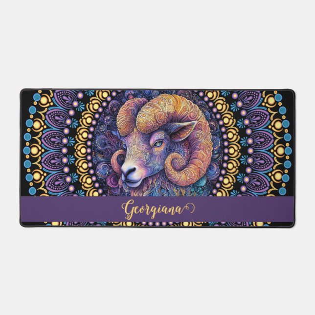 Baies Whimsical personnalisées Zodiac Dot Mandala (Recto)