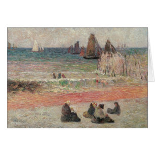Baignade Dieppe par Paul Gauguin, Art Vintage