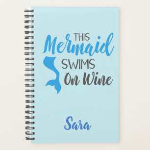 Baignade sur sirène de vin Personnalisé