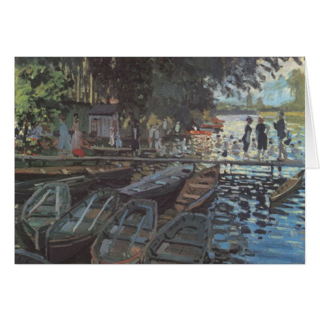 Baignoires à La Grenouillère par Claude Monet (Devant horizontal)