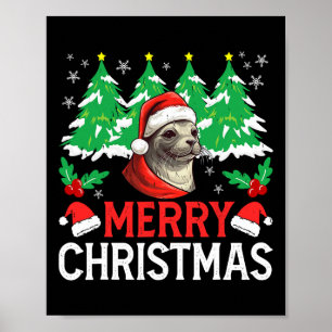 Baikal Siegel Weihnachten Pajama Kostüm für Weihna Poster