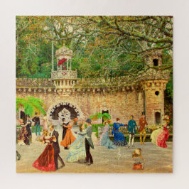 Bailando vals en la Quinta da Regaleira (Portugal)