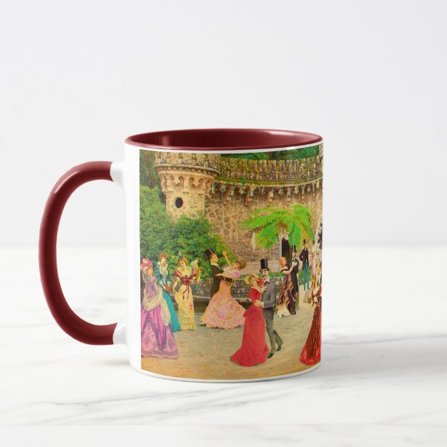 Bailando vals en la Quinta da Regaleira (Portugal) Tasse (Links)