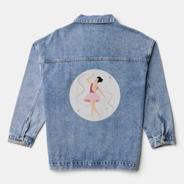 Bailarina de ballet jeansjacke (Rückseite)