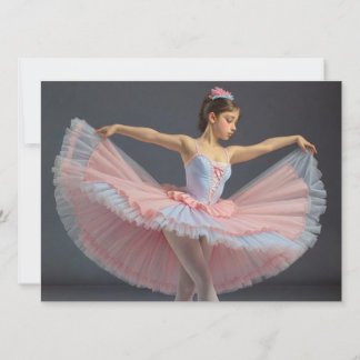 Bailarina desplegando su tutu
